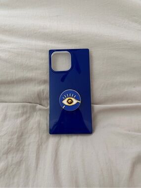 Amazon Blue Phone Case with Eye PopSocket